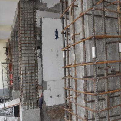 建筑施工加固柱子方法